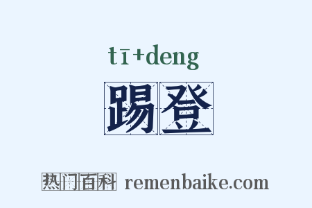 踢登是什么意思的图片